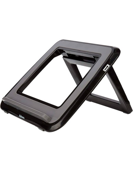 SOPORTE ELEVADOR FELLOWES I-SPIRE PARA PORTATIL HASTA 17" AJUSTABLE 7 ANGULOS DIFERENTES NEGRO 320X286X42 MM