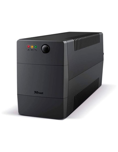 SAI TRUST PAXXON BATERIA 800 VA CON 2 TOMAS CORRIENTE FUNCION AVR