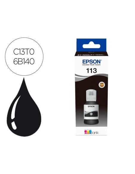 INK-JET EPSON ECOTANK 113 SERIES NEGRO
