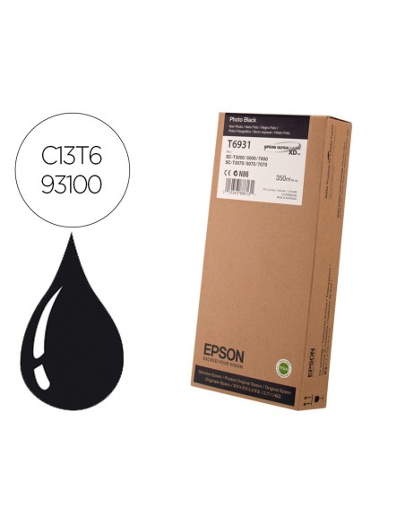 INK-JET EPSON GF SERIE SC-T NEGRO FOTO 350 ML