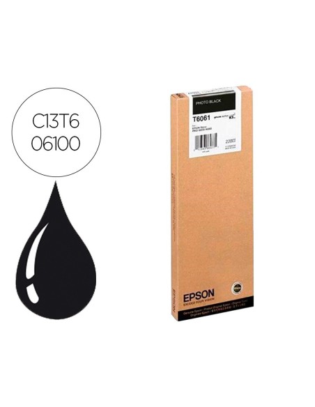 INK-JET EPSON GF STYLUS PRO 4880/4800 NEGRO PHOTO