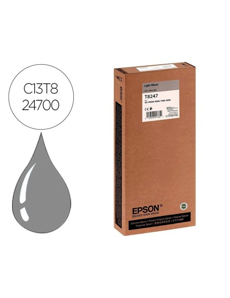 INK-JET EPSON GF SURECOLOR SERIE SC-P GRIS ULTRACHROME HDX/HD 350ML