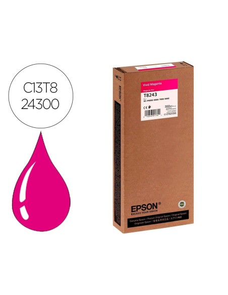 INK-JET EPSON GF SURECOLOR SERIE SC-P VIVID MAGENTA ULTRACHROME HDX/HD 350ML