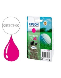 INK-JET EPSON SINGLEPACK MAGENTA 34XL DURABRITE ULTRA INK