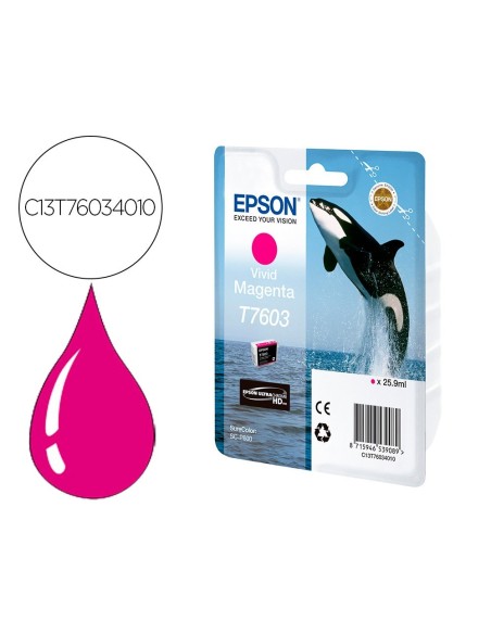 INK-JET EPSON SURECOLOR SC-P600 MAGENTA VIVO