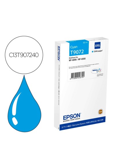 INK-JET EPSON WF-6XXX CIAN XXL