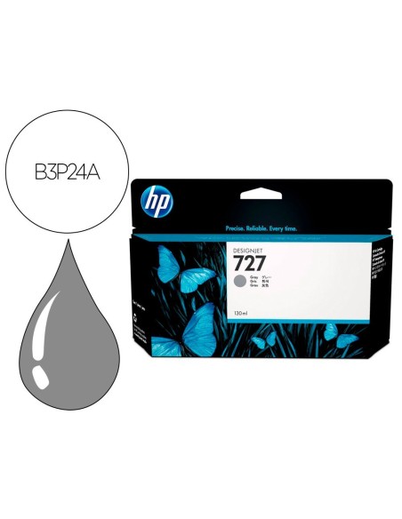 INK-JET HP DESIGNJET T920/T1500 N 727 GRIS ALTA/1000 PAGINAS