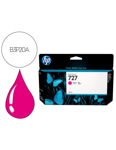 INK-JET HP DESIGNJET T920/T1500 N 727 MAGENTA ALTA/1000 PAGINAS