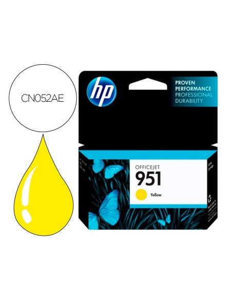 INK-JET HP INYECCION 951/A7F64A/1000 PAGINAS AMARILLO
