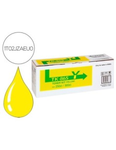TONER TK865Y KYOCERA -MITA COPIADORA AMARILLO TASKALFA 200CI / 300CI 12.000 PAGINAS