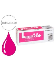 TONER KYOCERA -MITA COPIADORA TASKALFA 250CI/300CI MAGENTA TK865M 12.000 PAGINAS