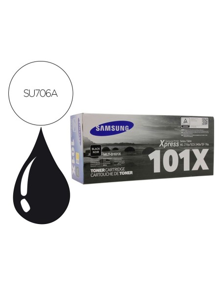 TONER HP SAMSUNG NEGRO LASER ML2160 /62/65/65W / 68 SCX3400 /F / 05 / 05F / 05FW / 05W SF760P MLTD101X/EL