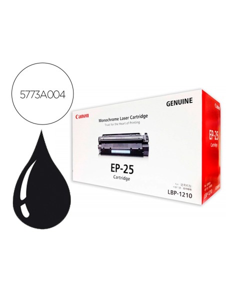 TONER CANON EP25 LBP1210 NEGRO