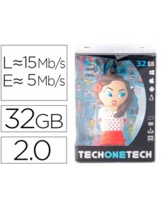 MEMORIA USB TECH ON TECH FLAMENCA SEVILLANA 32 GB