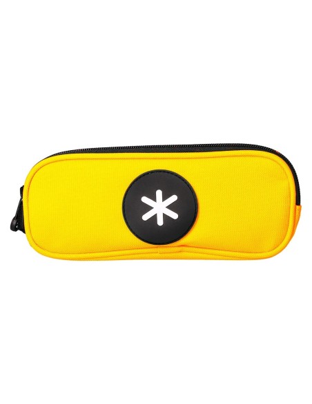 BOLSO ESCOLAR PORTATODO ANTARTIK DOBLE CREMALLERA COLOR MOSTAZA 210X60X80 MM