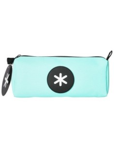 BOLSO ESCOLAR PORTATODO ANTARTIK TRIANGULAR VERDE MENTA 210X70X80 MM