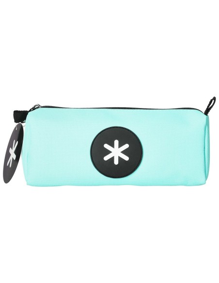 BOLSO ESCOLAR PORTATODO ANTARTIK TRIANGULAR VERDE MENTA 210X70X80 MM