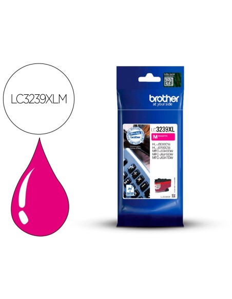 INK-JET BROTHER LC3239XLM MFC-J6945DW / MFC-J5945DW / HL-J6000DW MAGENTA 5000 PAGINAS