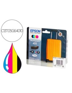 INK-JET EPSON 405 WF-3820DWF / WF-4820DWF / WF-7830DTWF / WF-7840DTWF ALTA CAPACIDAD PACK DE 4 COLORES