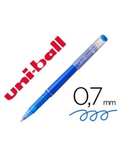 ROTULADOR UNI-BALL ROLLER UF-222 TINTA GEL BORRABLE 0,7 MM AZUL