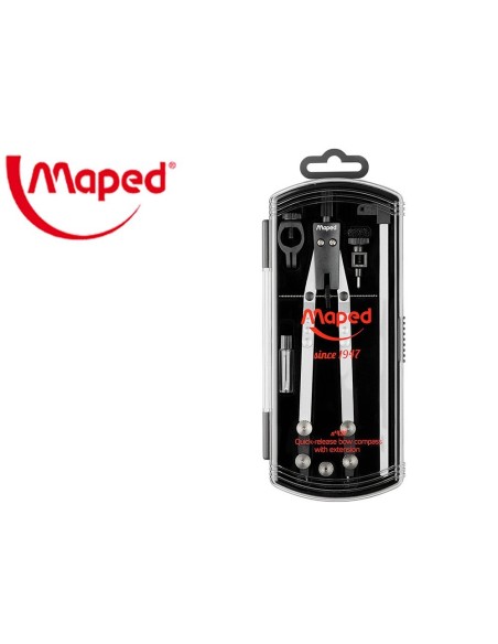 COMPAS MAPED TECNICO CON BIGOTERA CON ALARGADOR 5 PIEZAS