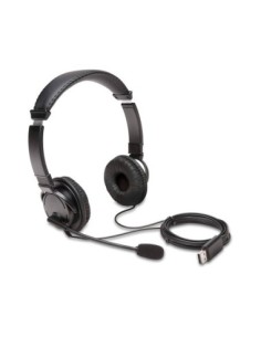 AURICULAR KENSINGTON HI-FI CON MICROFONO USB CABLE 180 CM
