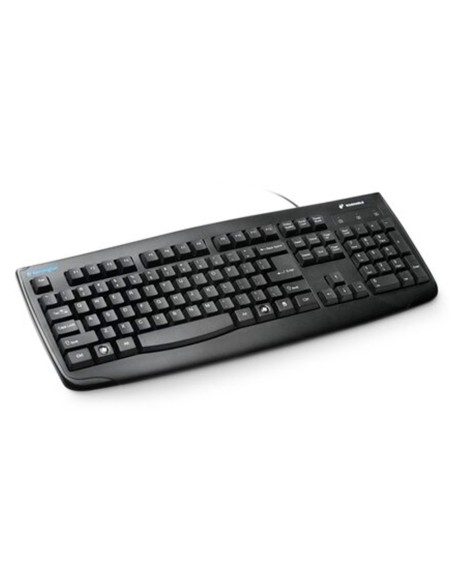 TECLADO KENSINGTON PRO FIT LAVABLE 104 TECLAS CON CABLE COLOR NEGRO 455X220X40 MM