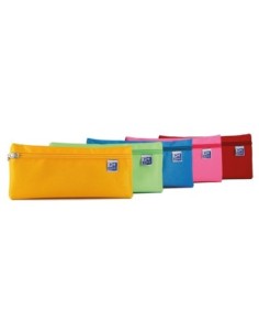 BOLSO ESCOLAR PORTATODO OXFORD MODELO KANGOO KIDS PLANO GRANDE COLORES SURTIDOS 220X7X100 MM
