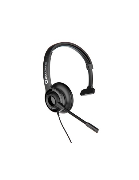 AURICULAR ACCUTONE UM-210UC MONOAURAL USB CON CONTROLADOR Y CANCELACION RUIDO AMBIENTAL CABLE 1,5 MT