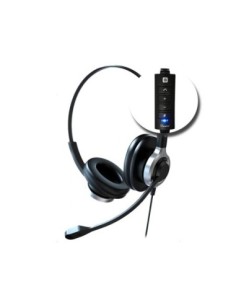 AURICULAR ACCUTONE UB610MKII-UC ALTA GAMA BIAURAL USB CONTROLADOR/CANCELACION 90%