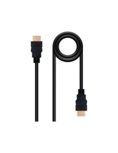 CABLE HDMI NANOCABLE V1.3 A/M-A/M COLOR NEGRO LONGITUD 1,8 M