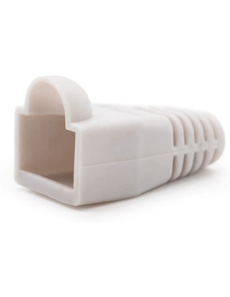 FUNDA PROTECTORA DE CABLE NANOCABLE RJ45 COLOR COLOR GRIS