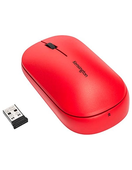 RATON KENSINGTON INALAMBRICO SURETRACK DUAL COLOR ROJO