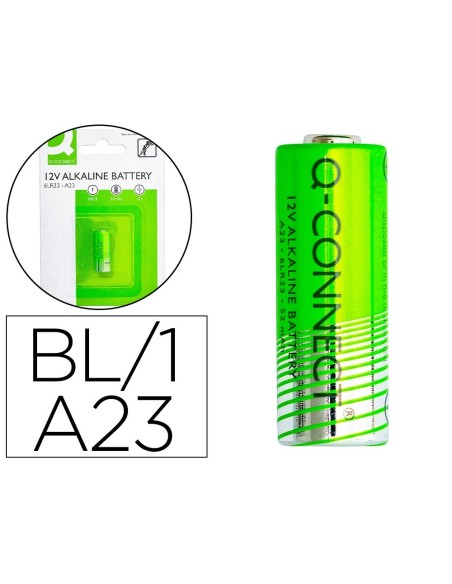 PILA Q-CONNECT ALCALINA AG23 6LR23 12V BLISTER DE 1 UNIDAD