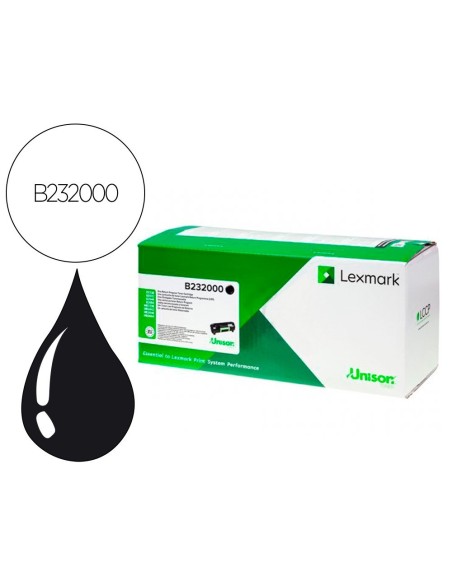 TONER LEXMARK LASER B232000 B2442DW / MB2546DN / B2650DW / MB2338DW NEGRO 3000 PAGINAS