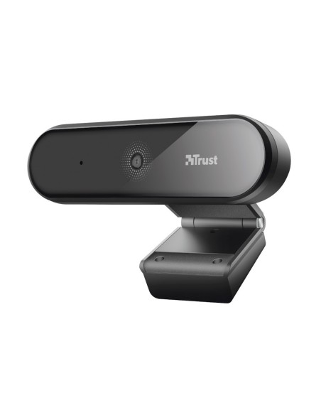 CAMARA WEBCAM TRUST TYRO CON MICROFONO Y TRIPODE 1920X1080 FULL HD USB 2.0 COLOR NEGRO