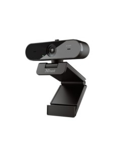 CAMARA WEBCAM TRUST TAXON CON MICROFONOS DUALES Y FILTRO DE PRIVACIDAD 2560X1440 2K QHD 1440P USB 2.0 COLOR NEGRO
