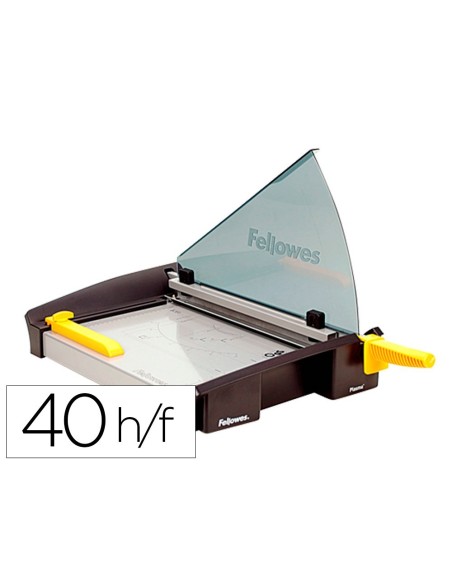 CIZALLA DE PALANCA FELLOWES PLASMA A4 METALICA HASTA 40 HOJAS 80 GR