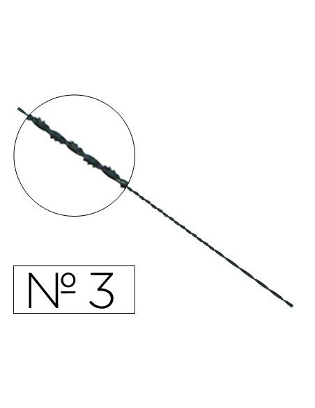 PELOS DE SEGUETA ESPIRAL N.3 CAJA DE 144 UNIDADES