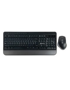 SET TECLADO Y RATON NGS SPELL MULTIMODE INALAMBRICO RECEPTOR USB 2,4 GHZ COLOR NEGRO