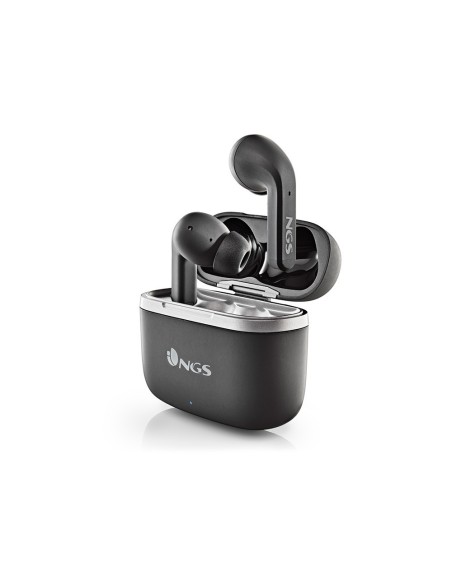 AURICULAR NGS ARTICA CROWN INALAMBRICO ALCANCE 10 M BASE DE CARGA CONTROL TACTIL AUTONOMIA 32 HORAS USB-C