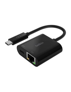 ADAPTADOR BELKIN INC001BTBK USB-C A ETHERNET + CARGA 60W COLOR NEGRO