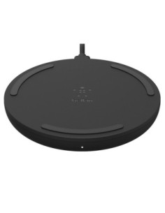 BASE DE CARGA INALAMBRICA BELKIN WIA001VFBK BOOST CHARGE 10W + CARGADOR QC 3.0 24W COLOR NEGRO