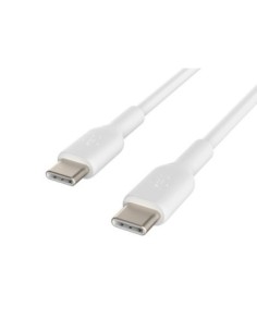 CABLE BELKIN CAB003BT1MWH USB-C A USB-C BOOST CHARGE LONGITUD 1 M COLOR BLANCO