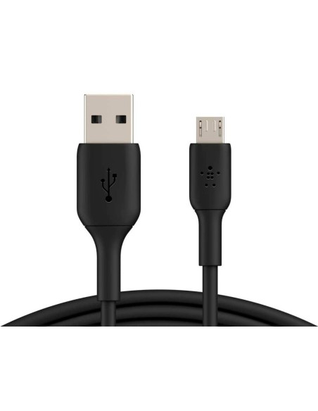 CABLE BELKIN CAB005BT1MBK BOOST CHARGE USB-A A MICRO-USB LONGITUD 1 M COLOR NEGRO