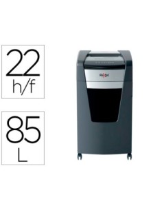 DESTRUCTORA DE DOCUMENTOS REXEL MOMENTUM EXTRA XP422+ CAPACIDAD CORTE 22 H P4 DESTRUYE GRAPAS CLIPS CD Y