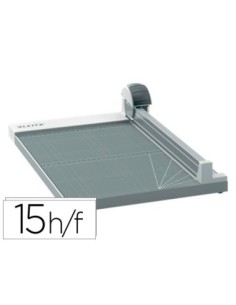CIZALLA DE RODILLO LEITZ PRECISION OFFICE A3 BASE MADERA PLASTIFICADA LONGITUD CORTE 457 MM CAPACIDAD DE
