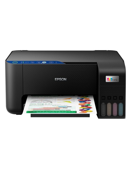 EQUIPO MULTIFUNCION EPSON ECOTANK ET-2811 TINTA 10 PPM ESCANER COPIADORA IMPRESORA