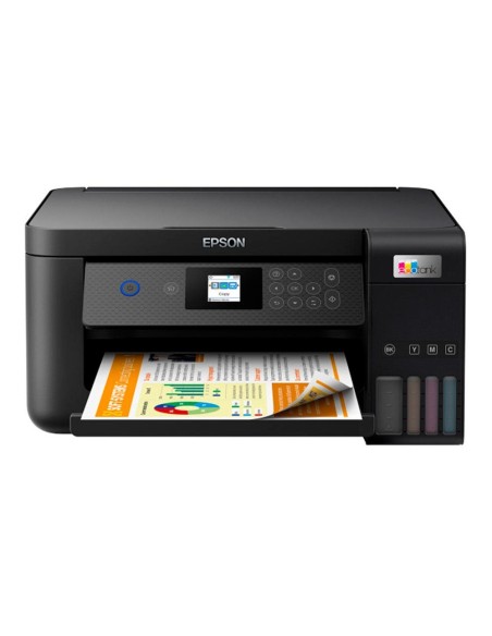 EQUIPO MULTIFUNCION EPSON ECOTANK ET-2850 TINTA 10 PPM LCD 3,7 CM ESCANER COPIADORA IMPRESORA
