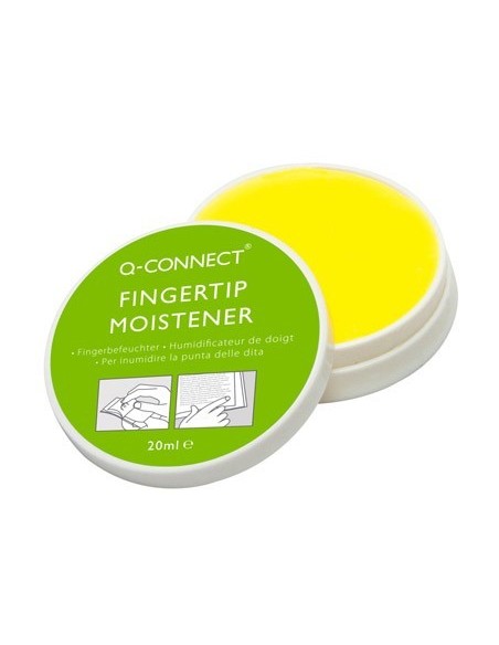 HUMEDECEDOR DE DEDOS Q-CONNECT PARA PASAR PAGINAS Y CONTAR BILLETES ENVASE DE 20 ML